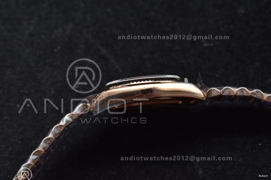 Silver RG vr3255 QF Diamond 904L with Weight) Square on (Gain Bracelet 36 Best Edition DayDate Dial V5 President Steel 0510